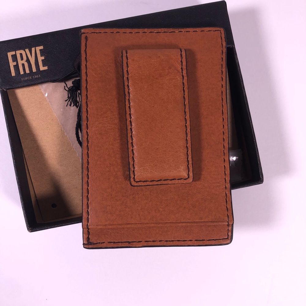 Frye Card Case with Money Clip - Picture 3 of 4